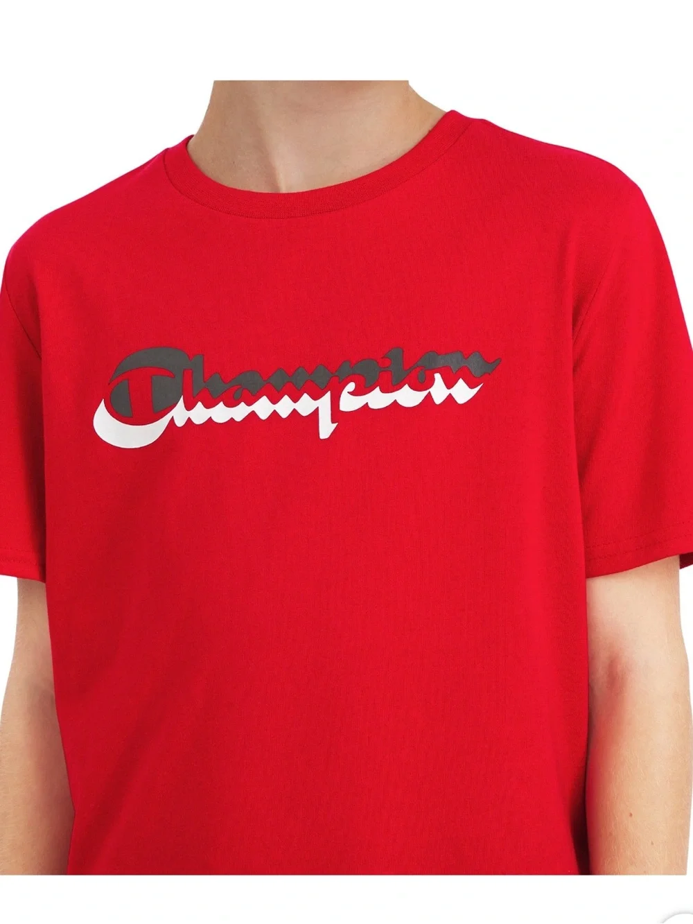 Champion Kids Short Sleeve Logo Tee (2 pack)